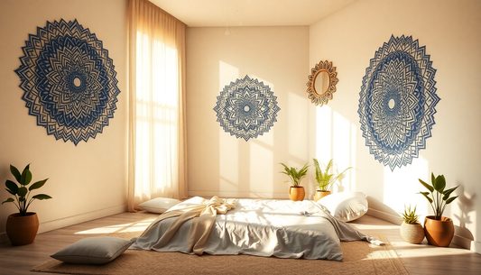 Elevate Your Space: Infusing Spiritual Serenity with Mandala Designs